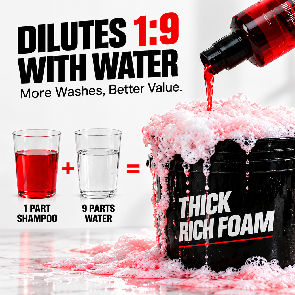 Nova Red Foam Blaster Car Shampoo