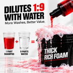 Nova Red Foam Blaster Car Shampoo