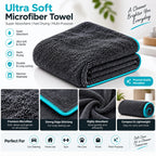 Nova 1200 GSM 60*40 Microfiber Drying Towel