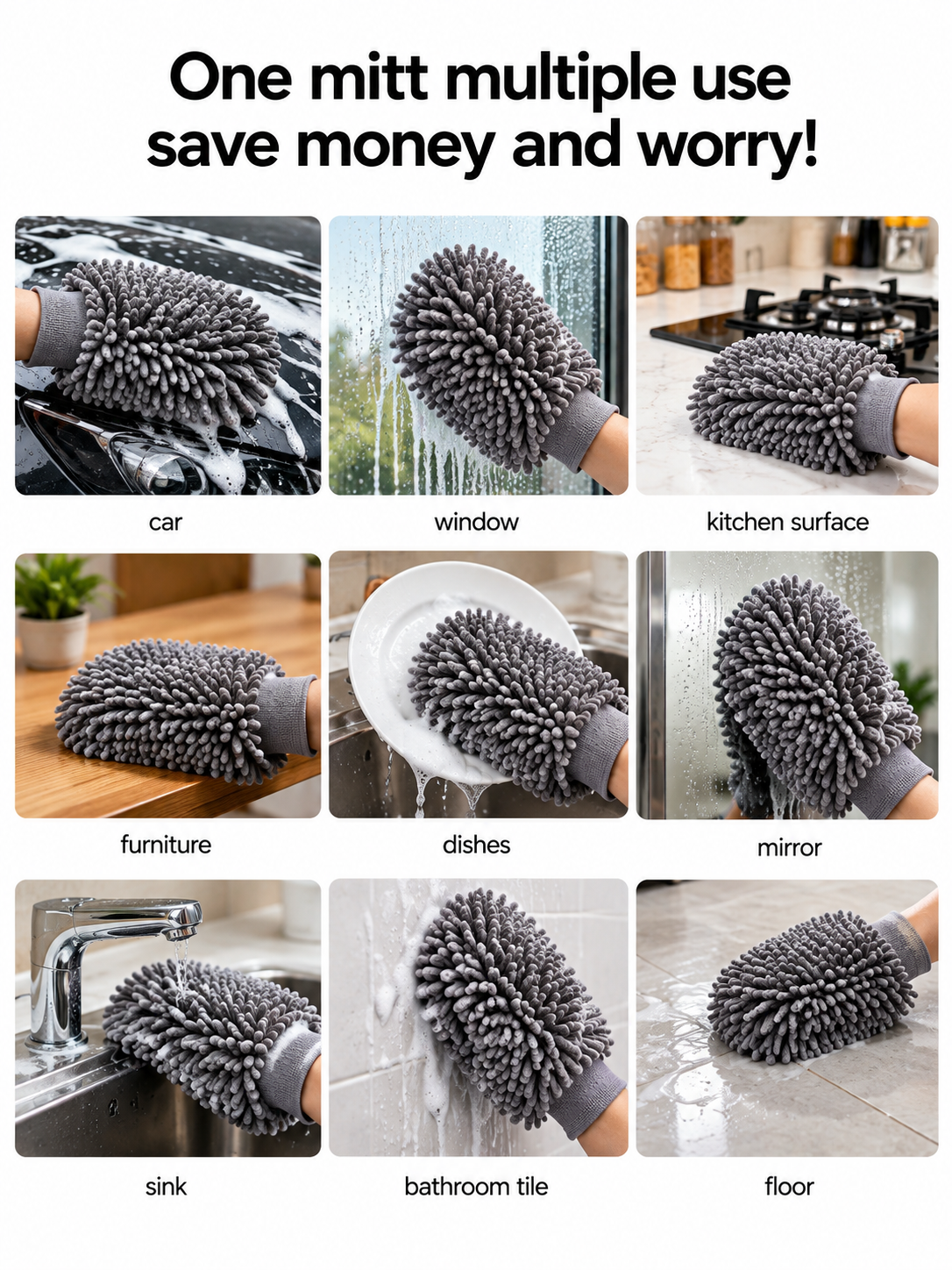 Nova Premium Microfiber Hand Glove