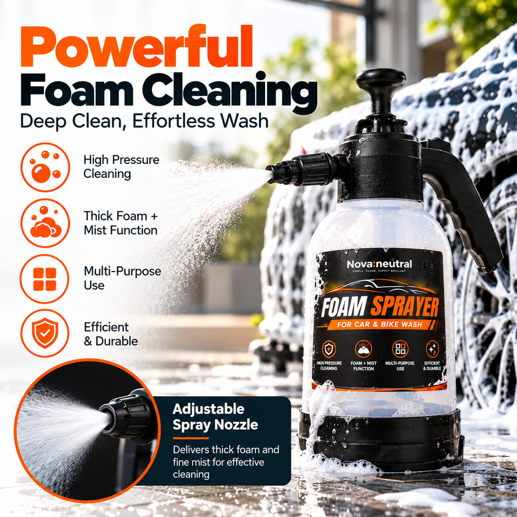Nova Premium Foam Sprayer 2L with Nozzle