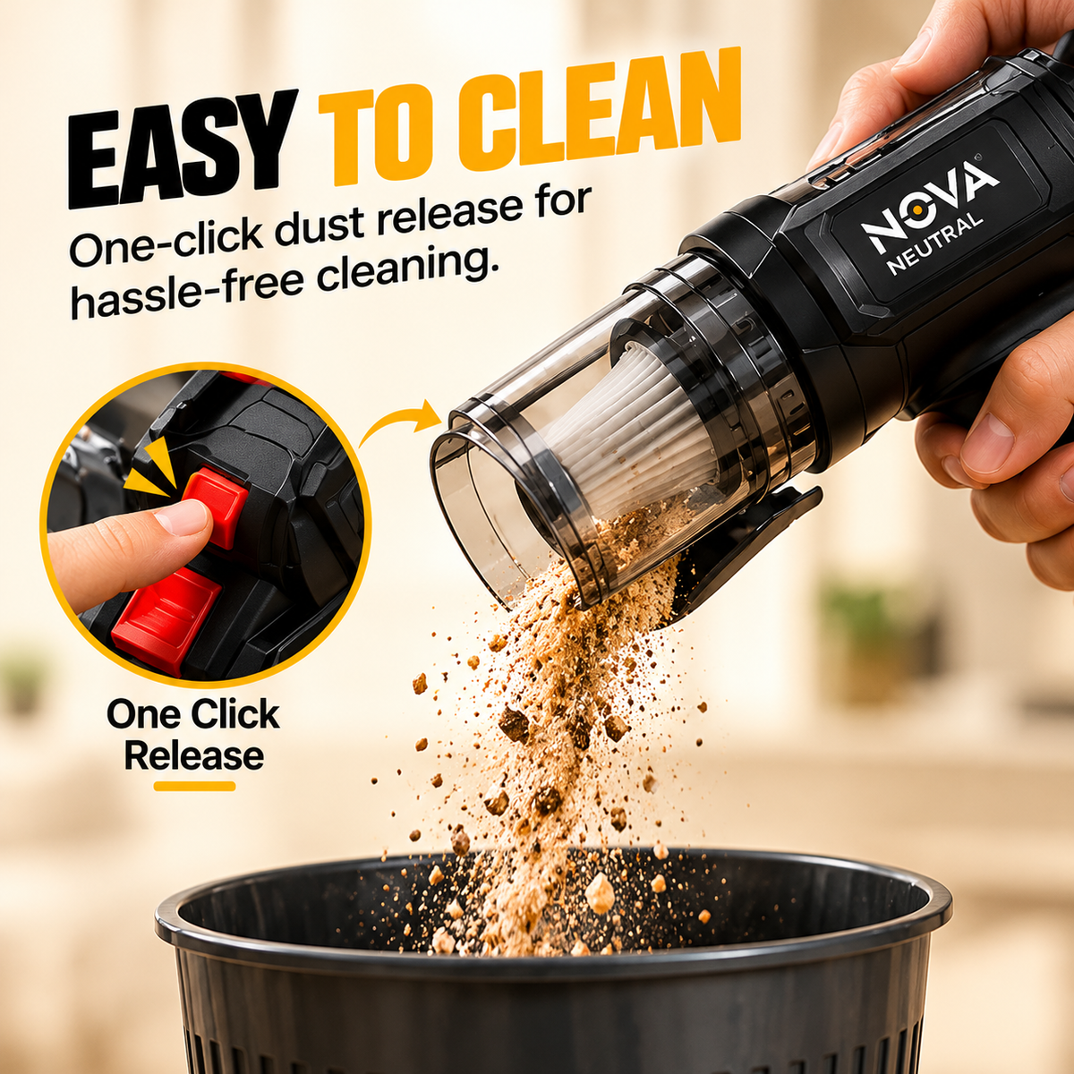 Nova Neutral Multifunction Cordless Vacuum Cleaner
