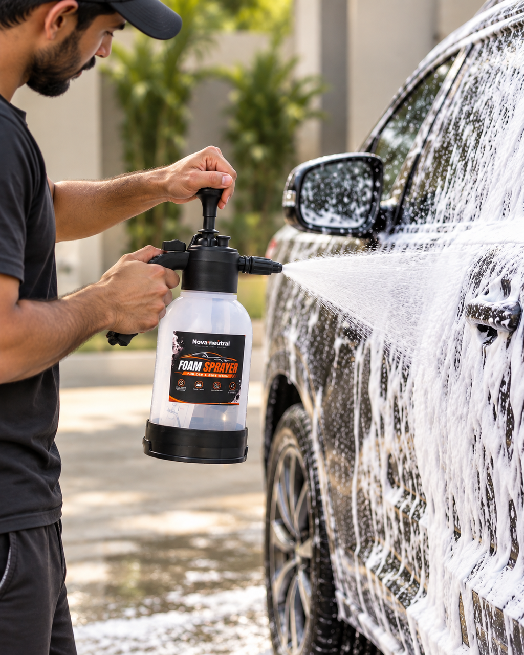 Nova Shampoo & Foam Sprayer Combo